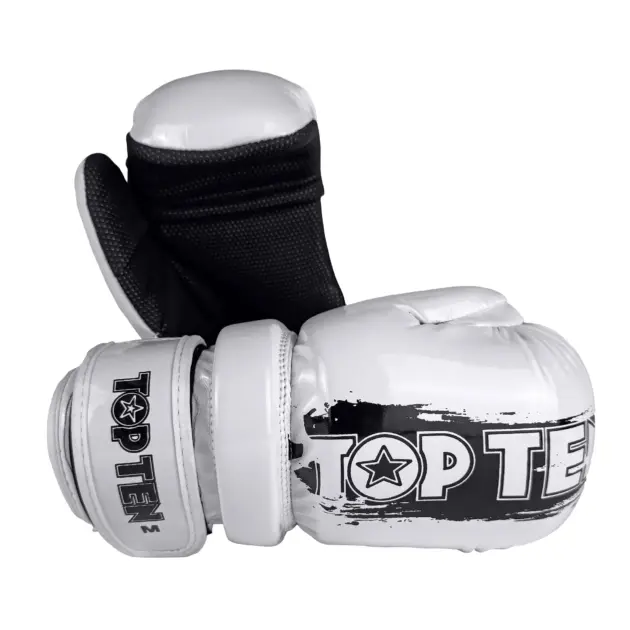 TOP TEN GUANTE POWER INK BLANCO/NEGRO