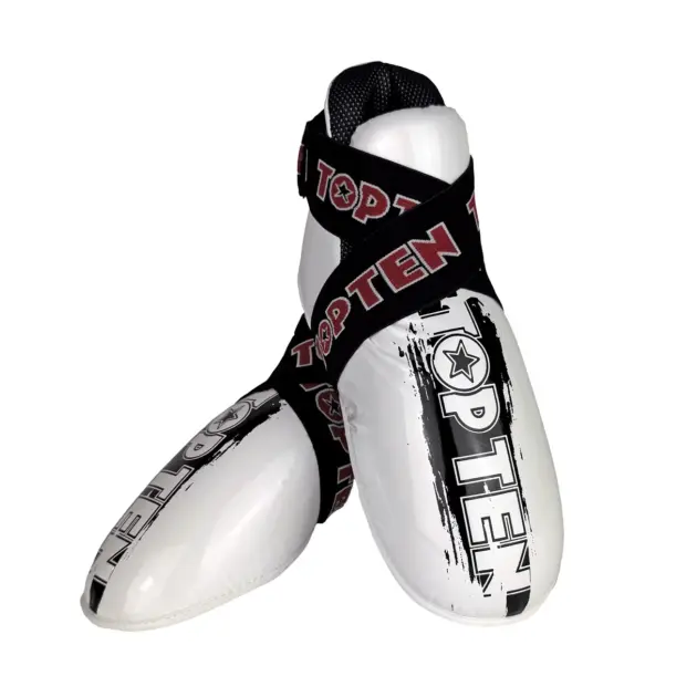 TOP TEN ZAPATO POWER BLANCO/NEGRO